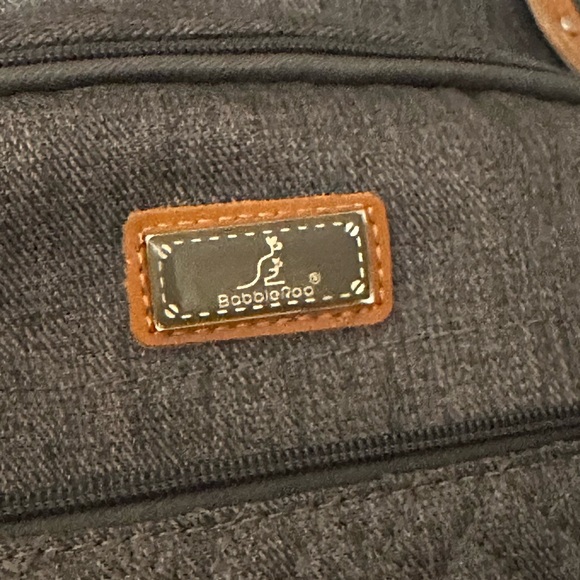 Babbleroo diaper bag, grey, like new - Picture 4 of 4